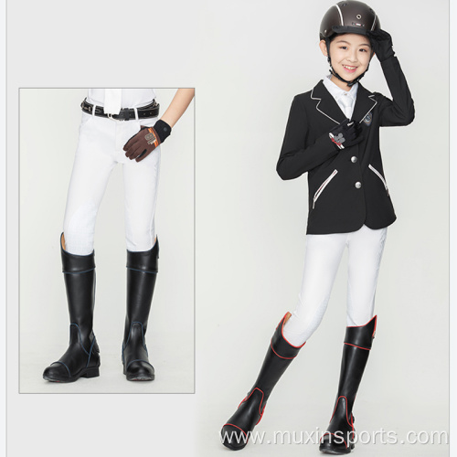 White Children's Equestrian Jodhpur Breeches